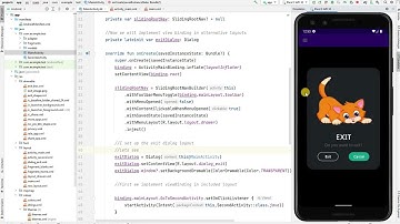 viewBinding in included and alternative layouts | Android Studio Kotlin Lecture 05 [2022]