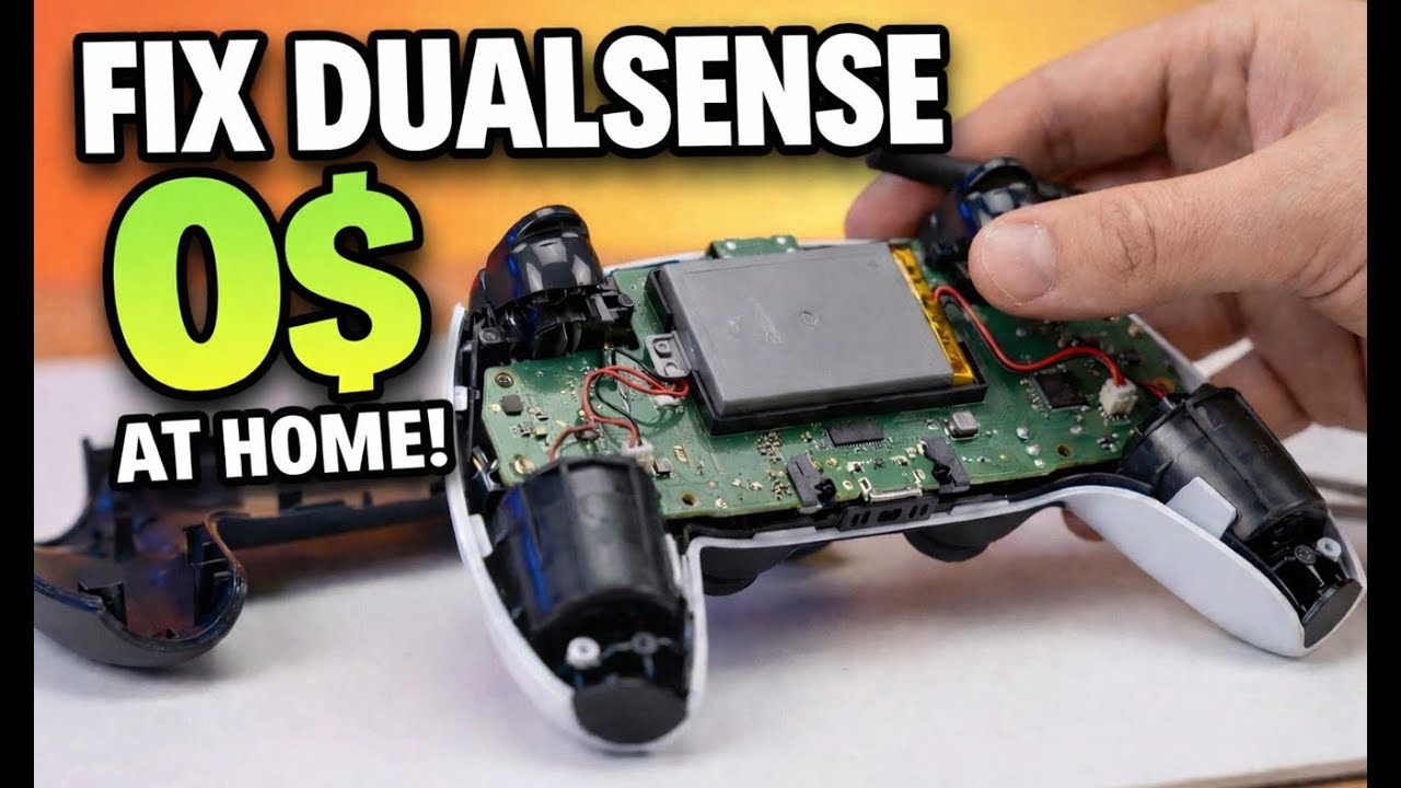 Sticky DualSense Buttons? This Simple Trick Fixes Them | DIY DualSense