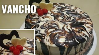 Vancho Cake Recipe | Chocolate and Vanilla Cake Mix | Lockdown Cake Recipe