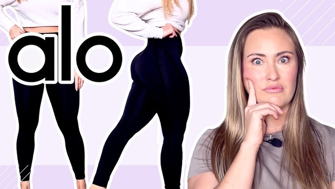 ALO WORTH THE HYPE? ALO YOGA HIGH WAIST AIRLIFT LEGGING TRY ON REVIEW HAUL  