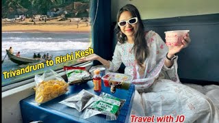 Trivandrum se Rishikesh ki most scenic Train journey | Kochuveli yog nagri Rishikesh SF express