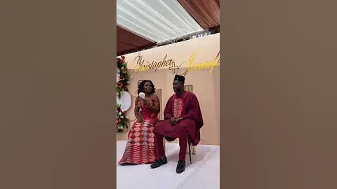 WOW!!! Our Beautiful Bride Jenny. Chris and Jenny's Ghanaian Traditional Marriage Ceremony.