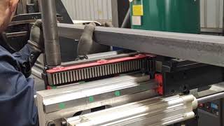 JQ LASER FLT-12035ETP three chucks semi automatic tube laser cutter