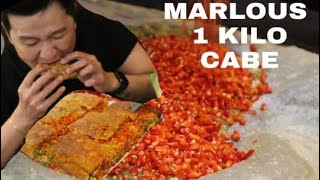 GILA!! MARTABAK 1 KILO CABE !!