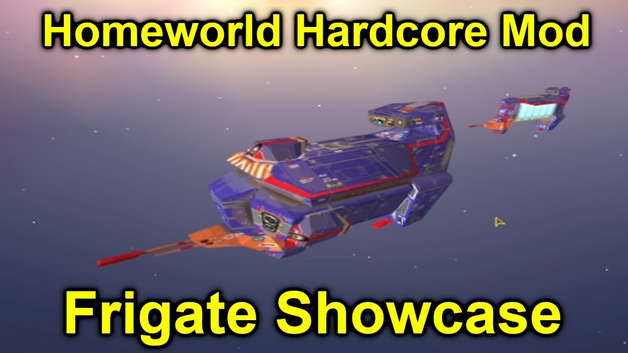 Checking out the Frigate class ships! | Homeworld Hardcore Mod ...
