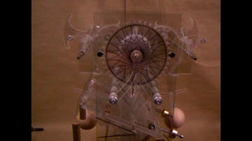 Astro-skeleton. First mock up videos, going train, April 2006