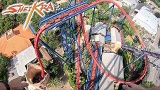SHEIKRA  |  FRONT ROW POV IN 4K  |  BUSCH GARDENS, TAMPA  |  2023