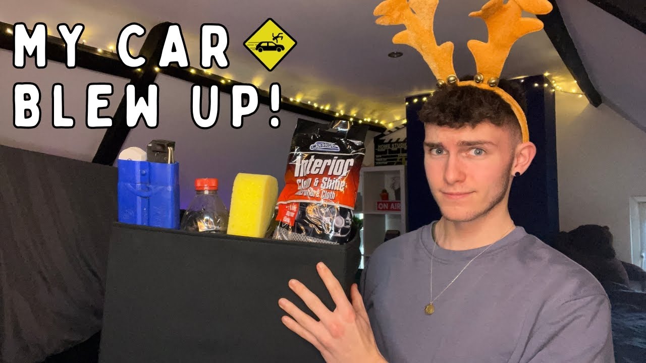 ASMR WHAT'S IN MY CAR THAT BLEW UP!!! 🚗💥