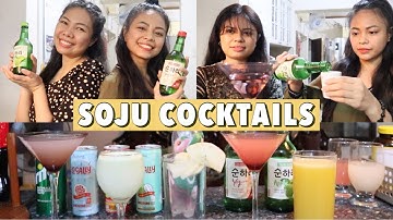5 SIMPLE AND EASY SOJU COCKTAILS (New Year’s Eve) ❤︎ | Emmy Lou