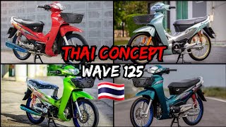 HONDA WAVE S 125 | THAI CONCEPT COMPILATION