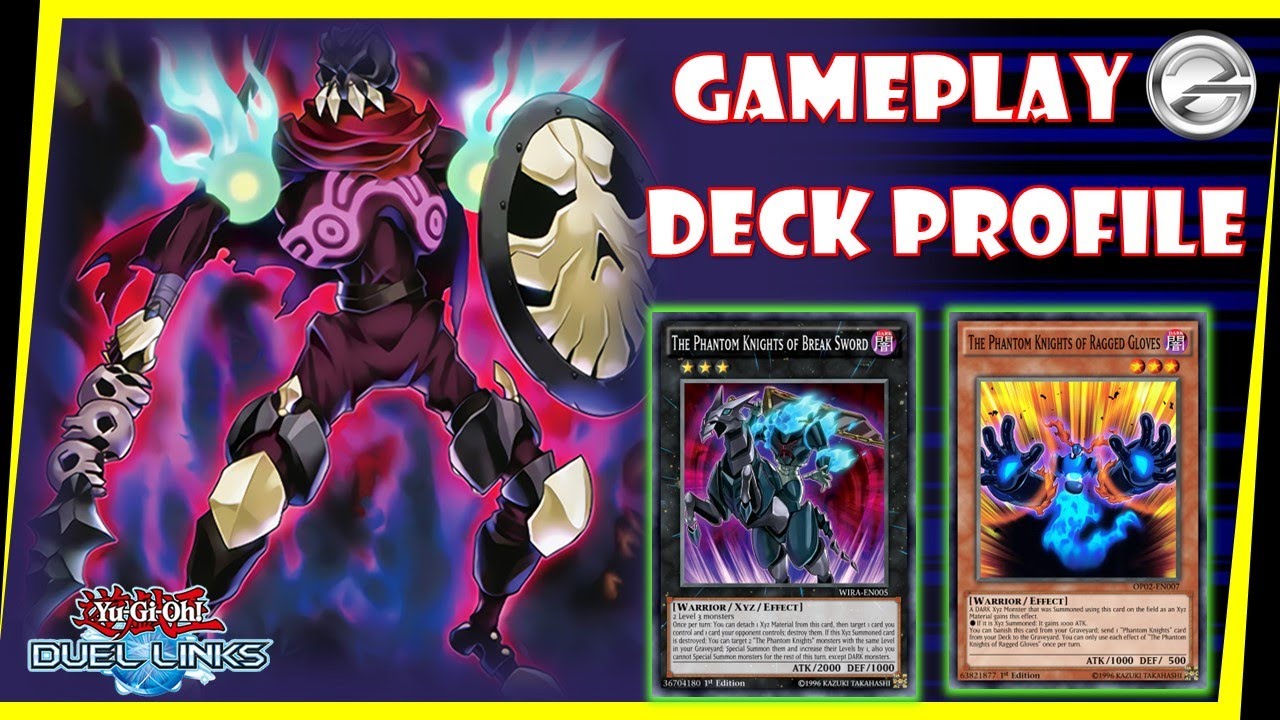Yugioh Duel Links Phantom Knight Deck 2022 Best Xyz Deck From ArcV