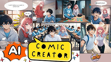 Create Comic Book with Free AI | Step by Step Guideline