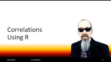 11.3 Correlations - Using R and Plots Part 1