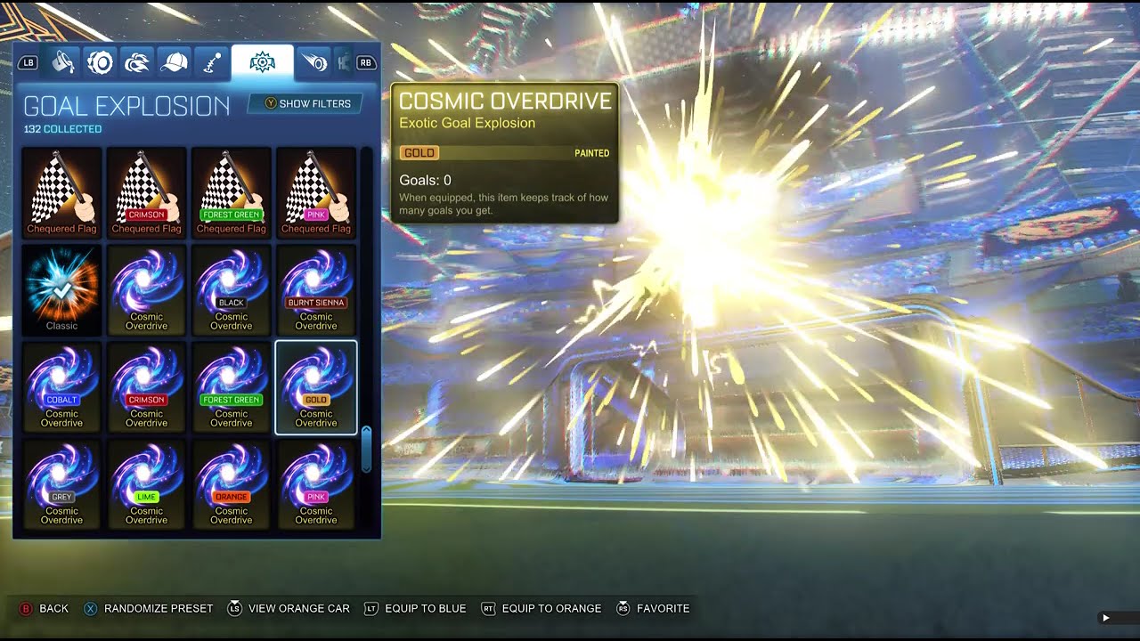 Painted Cosmic Overdrive Showcase