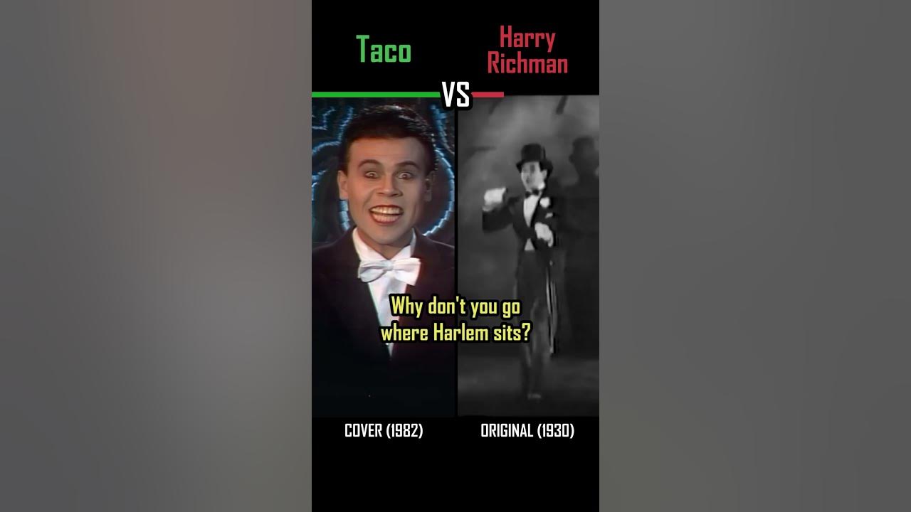 HARRY RICHMAN vs TACO - Puttin' On The Ritz - #shorts #versus #music