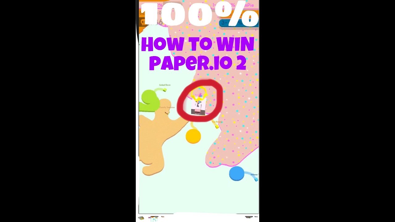 PAPER.IO 2 (How to get 100 and 72 kills on public) HACK