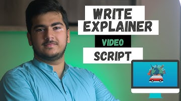 How To Write An Explainer Video Script (With Example Script Writing)