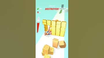 Muscle Rush - Smash Running 💪 16 Level Gameplay Walkthrough | Best Android, iOS Games #shorts