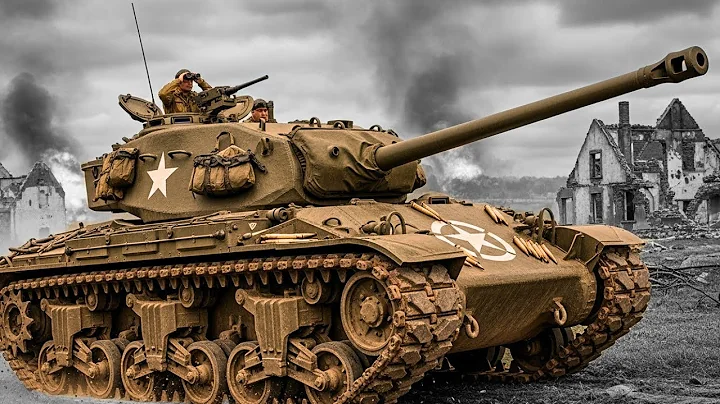 The M26 Pershing MASSACRE — The 90mm Gun That "HUMILIATED" the German Army in One Night — WW2