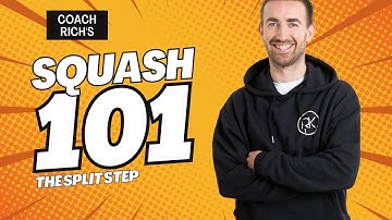 SQUASH BASICS | Footwork series: Split step (part 1)