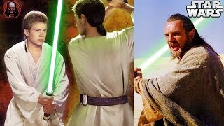 QUI-GON'S LIGHTSABER GIVEN TO ANAKIN!! CANON YESSS! - Star Wars Explained