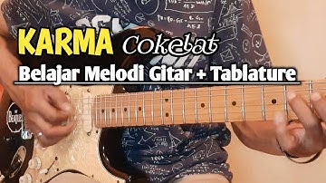 Karma-Cokelat | Tutorial Melodi Gitar Mudah Lengkap Gampang