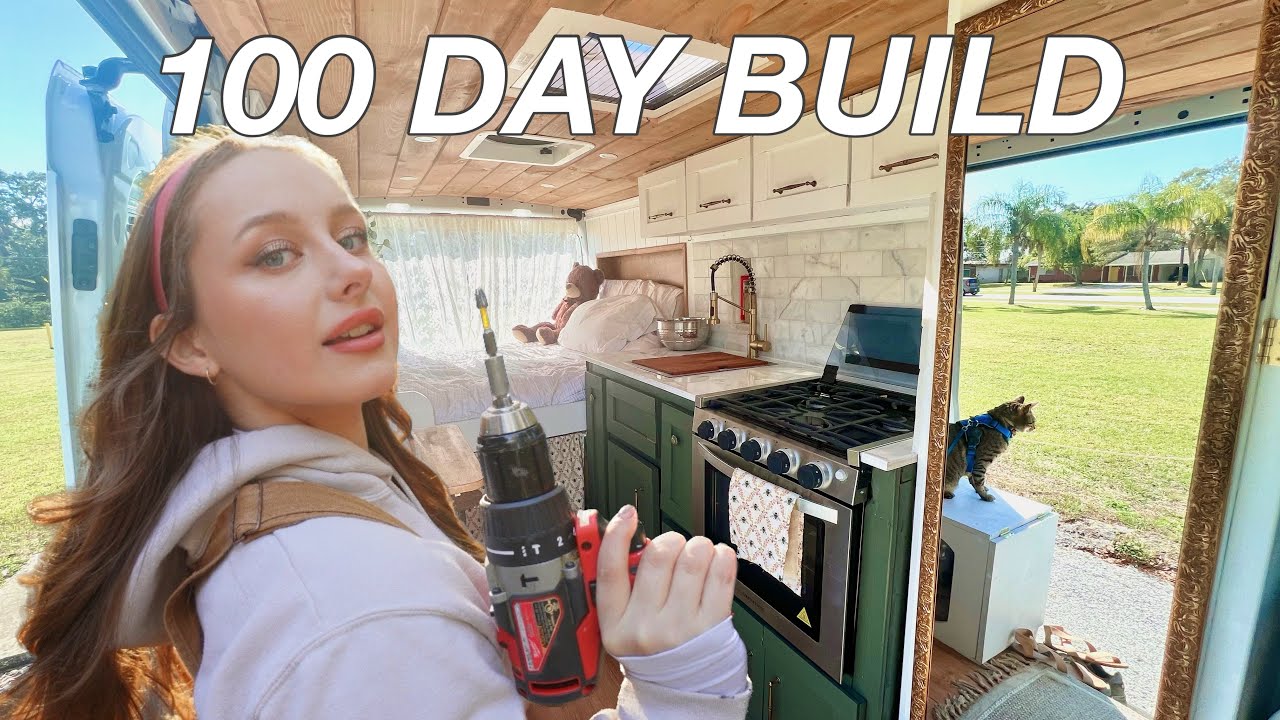 van build TIMELAPSE | start to finish! - YouTube