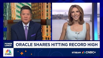 Oracle shares soar to record high on cloud demand