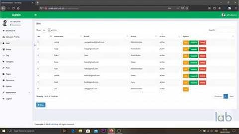 #3 Panduan Penggunaan Web Profile Lab Sekolah - Membuat User untuk Login Dashboard