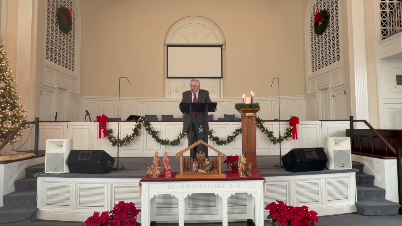 Sunday sermon 12/21/2025 w/ Jim Mullen | 4th Advent 2025 | Luke 2:8-21