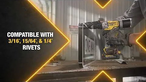 DEWALT 20V MAX XR Cordless 1/4 in Rivet Tool