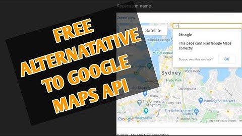 The Best Google Maps API alternative on the internet