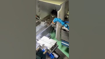 Double head chamfer at the same time, automatic feeding #industry #factory #device #automation