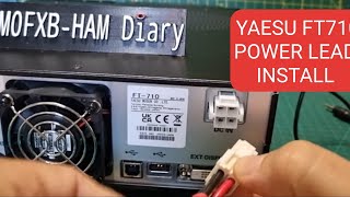 YAESU FT-710 - 4 Pin Power Connector