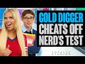 Gold Digger CHEATS off Nerd at School. She Regrets It Instantly. Totally Studios.