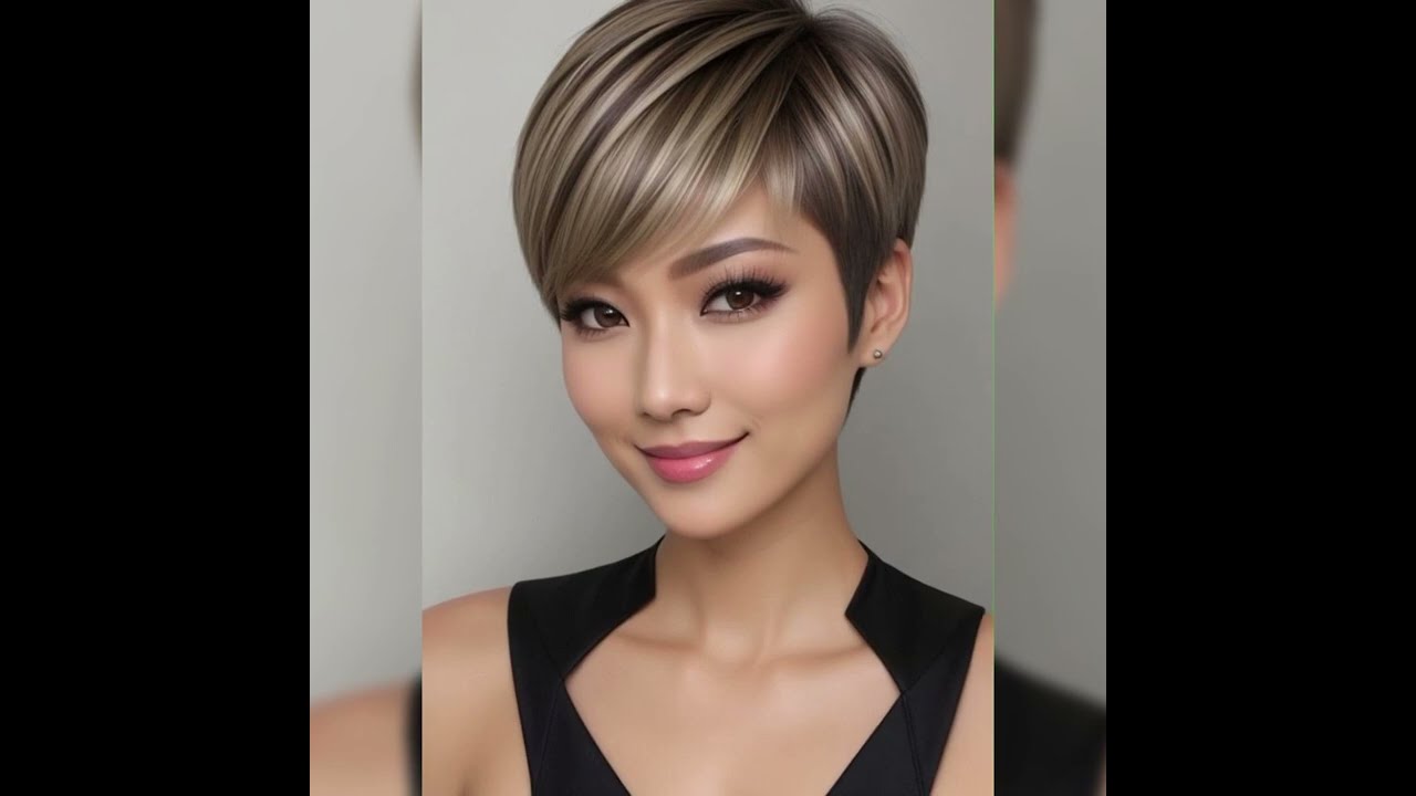 Very trendy Short PIXIE HairCuts For Women's really Cute Short HairCuts for 2024 Women/Short