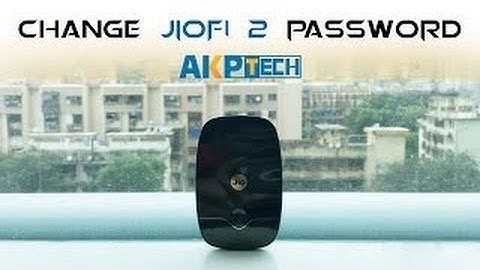 Jiofi 2 4g How to change SSID and Password Of Router  JIO FI 4G