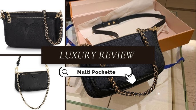 LV Multi Pochette Monogram Empreinte Leather // Unboxing + What