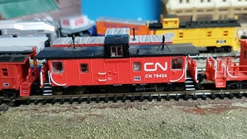 MODEL TRAINS  Evolution of Quality in My N Scale Caboose Fleet