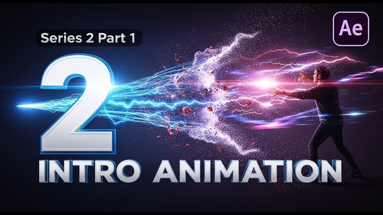 How To Create Intro Animation with Adobe After Effects (Series 2 Part 1 ...