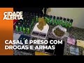 Polícia prende casal com drogas, armas e muita munição na zona rural, no PR