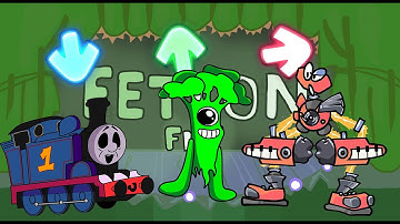 FNF Character Test | Gameplay VS Playground | Garten of Banban 4 | Thomas Train | Wubbox | FNF Mods