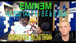 EMINEM   911  Boo Yaa T R I B E  &amp; B Real - Producer Reaction