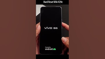 How To Hard Reset ViVo V29e  #hardreset #factoryreset @WipedataOfficial