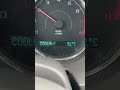 Chevy Cobalt coolant temp goes down as Rpm goes up. #chevycobalt