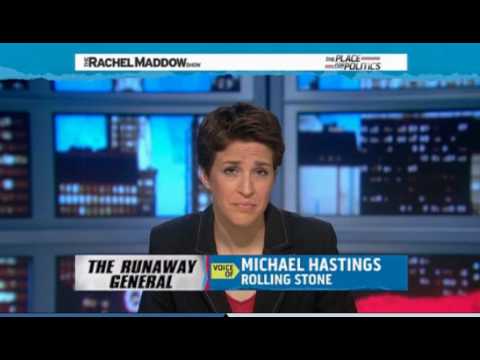 Rachel Maddow - McCrystal Writer Surprised at Fall...