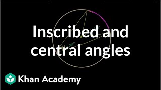 Inscribed angle theorem proof | High School Geometry | High School Math | Khan Academy