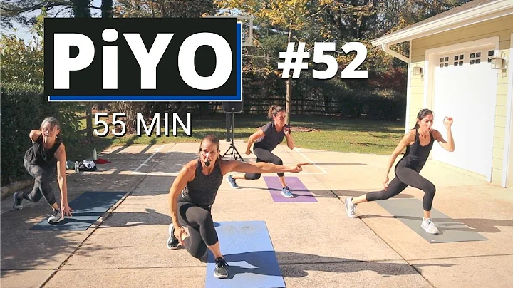 Yoga & Pilates PiYO #52 | at HOME Workout | No Equ...