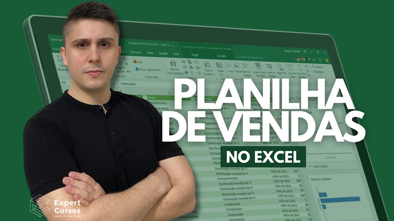 Como fazer uma planilha de vendas no Excel (Profissional)