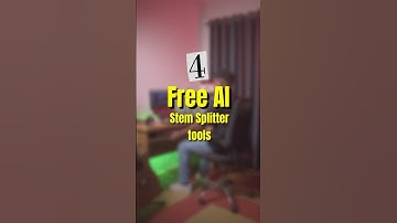 4 AI Stem Splitter tools every musician needs to know #music #ai #stemsplitter